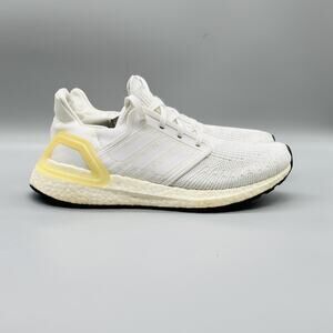 Adidas Shoes Womens 7.5 White Ultraboost Knit Running Boost Athletic Sneakers